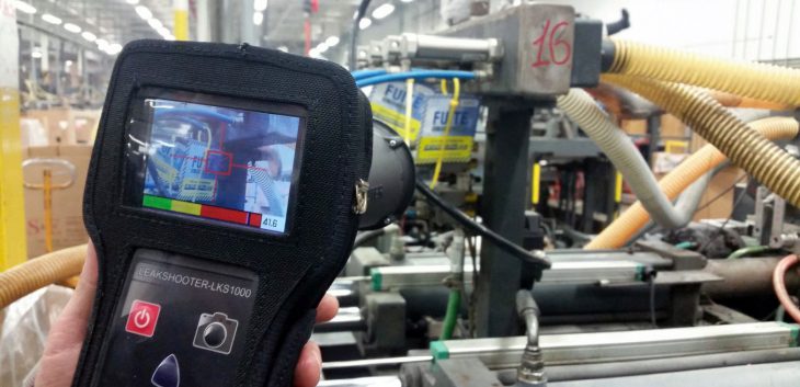 LeakShooter : détection de fuite d'air par Synergys Technologies