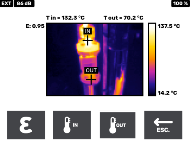 Caméra thermique embarquée