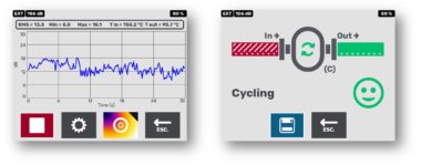 Ultrasound real time curve and auto diagnosis of the steam trap with STRAPSHOOTER