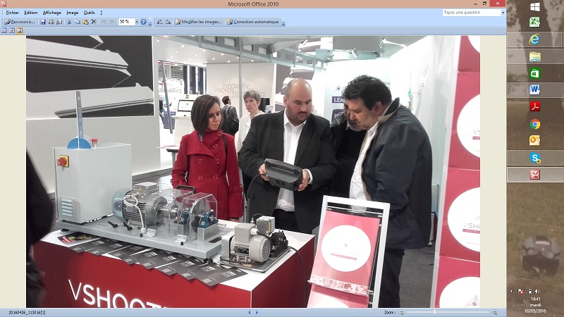 lancement mondial de la première caméra d'analyse vibratoire vshooter